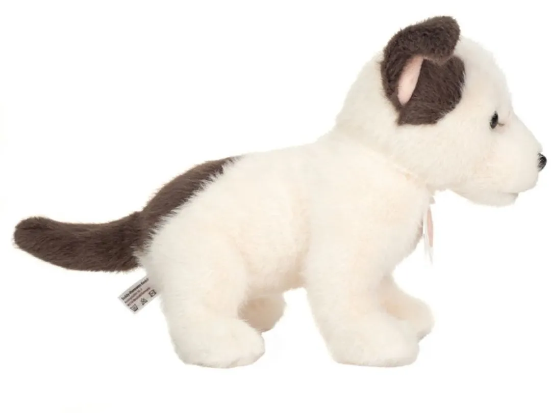 Hermann Teddy Knuffel Jack Russell 25cm - Bruin/Wit