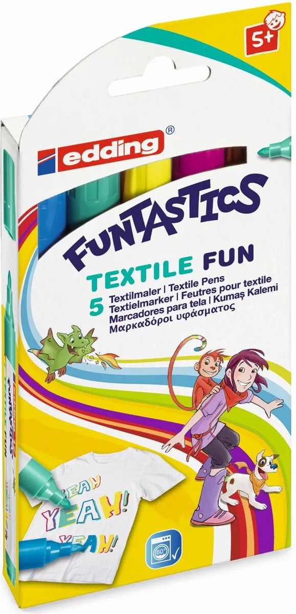 edding 17/5 Funtastic Textielstiften