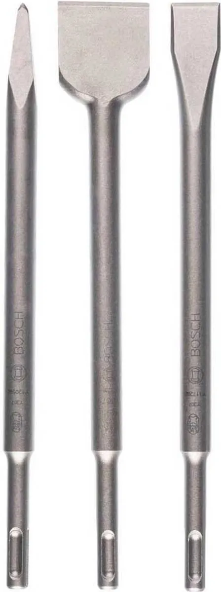Bosch SDS-plus Beitelset 3-delig - 250mm