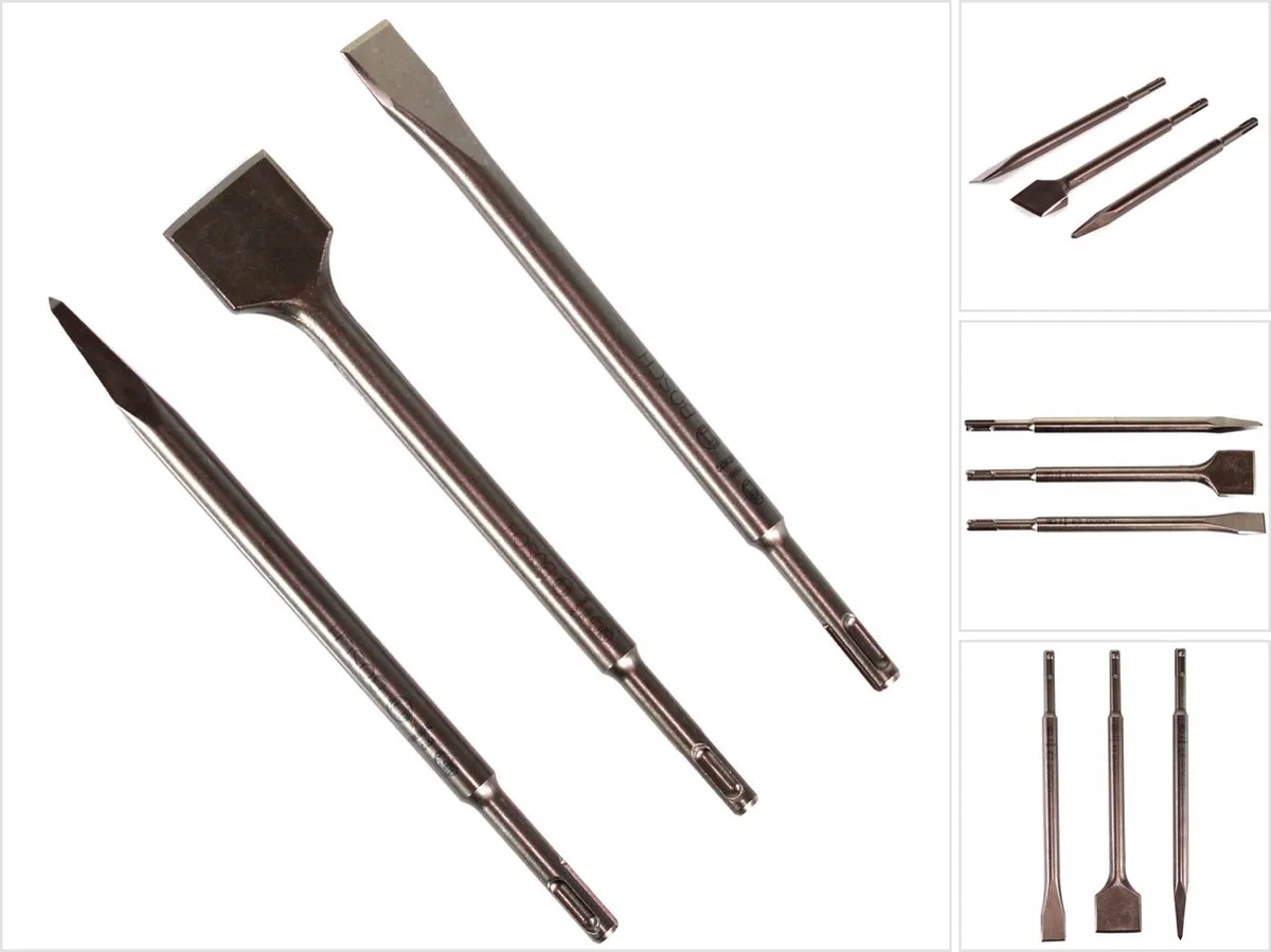 Bosch SDS-plus Beitelset 3-delig - 250mm
