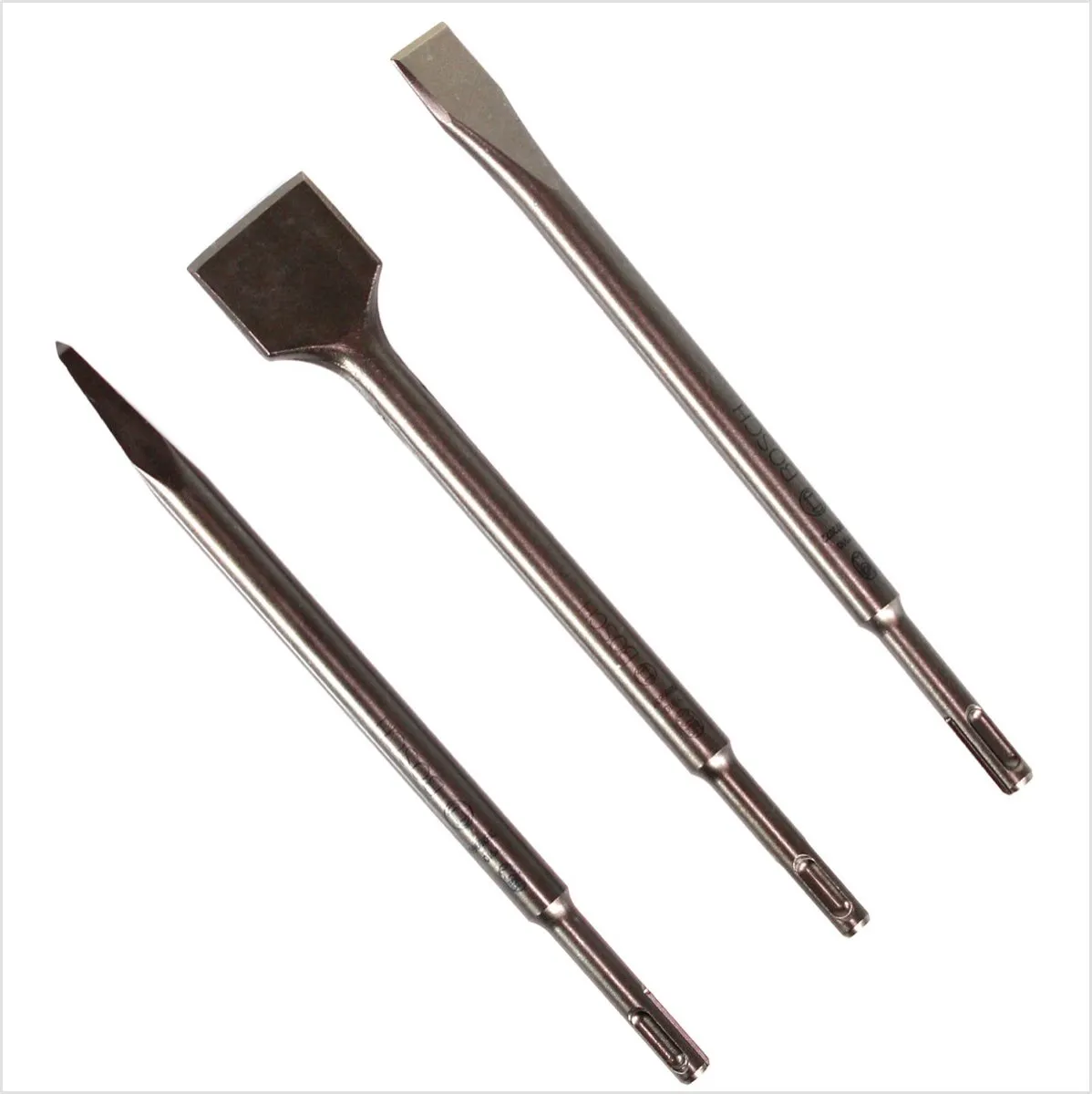 Bosch SDS-plus Beitelset 3-delig - 250mm