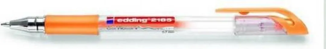 edding Gelpen 2185-136 Pasteloranje - afbeelding 2 van 2