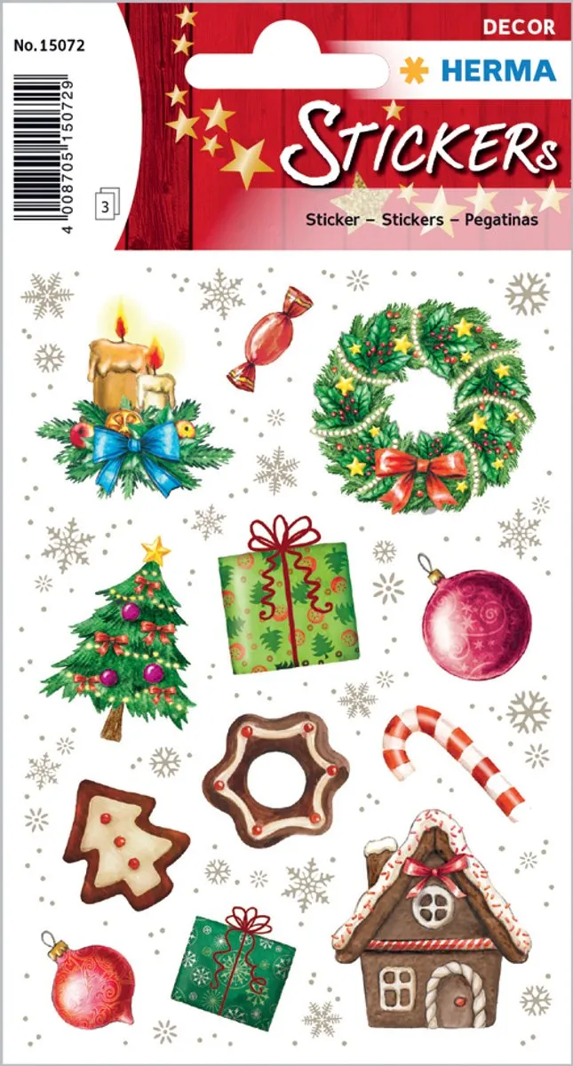 Herma Kersttaferelen Stickers