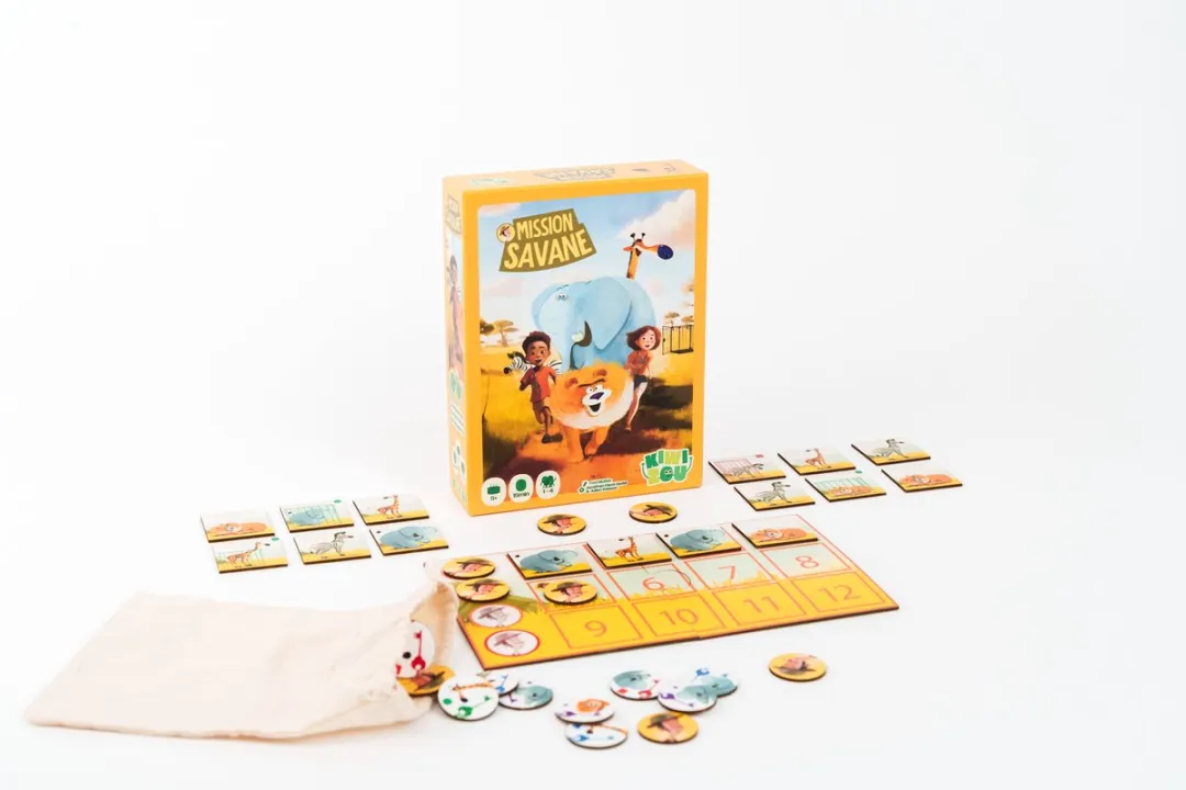 Blackrock Games Mission Savane Kinderspel - 1-4 Spelers