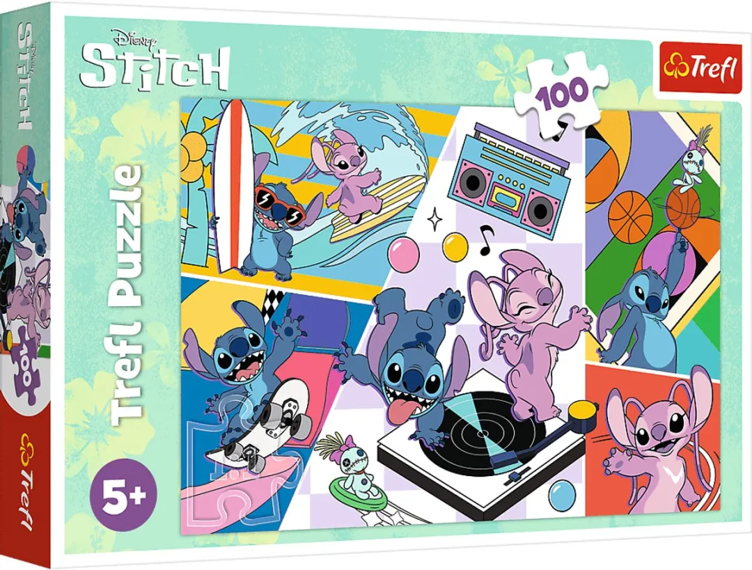 Trefl Lilo & Stitch Puzzel 100 Stuks