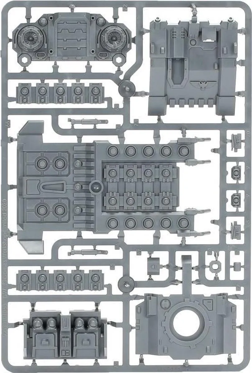 Games Workshop Space Marines Storm Speeder - 94 Onderdelen