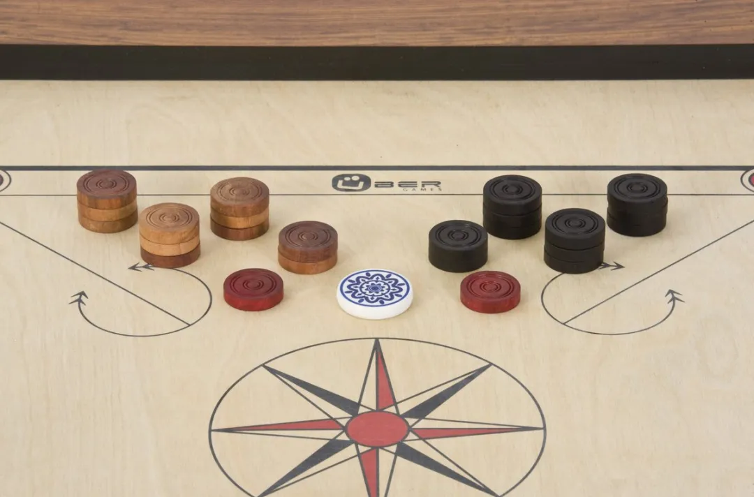 Ubergames Carrom Set - 4 Spelers