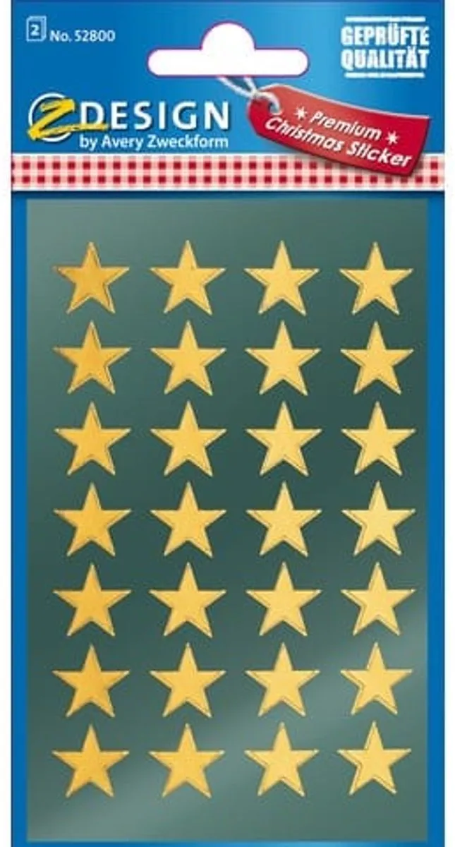 Avery Z-Design Christmas Etiketten 2 Vel