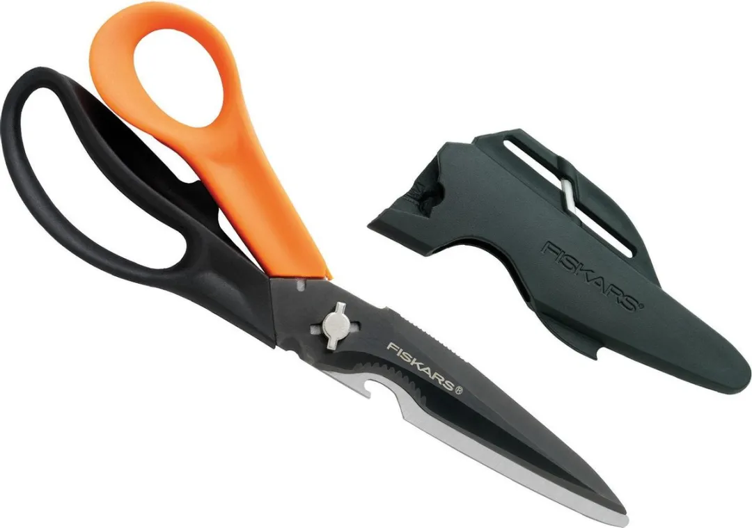 Fiskars Cuts&More Multifunctionele Schaar - met Beschermhoes - 23 cm