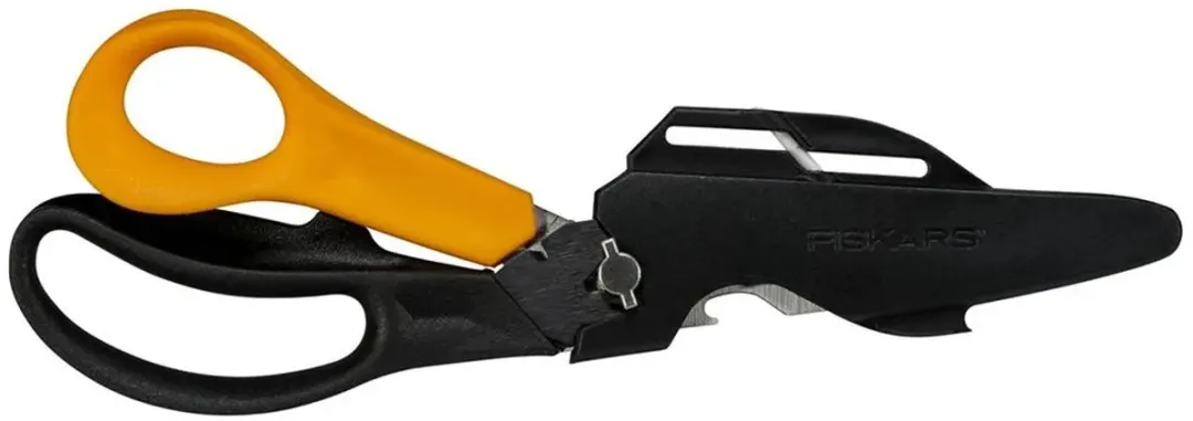 Fiskars Cuts&More Multifunctionele Schaar - met Beschermhoes - 23 cm