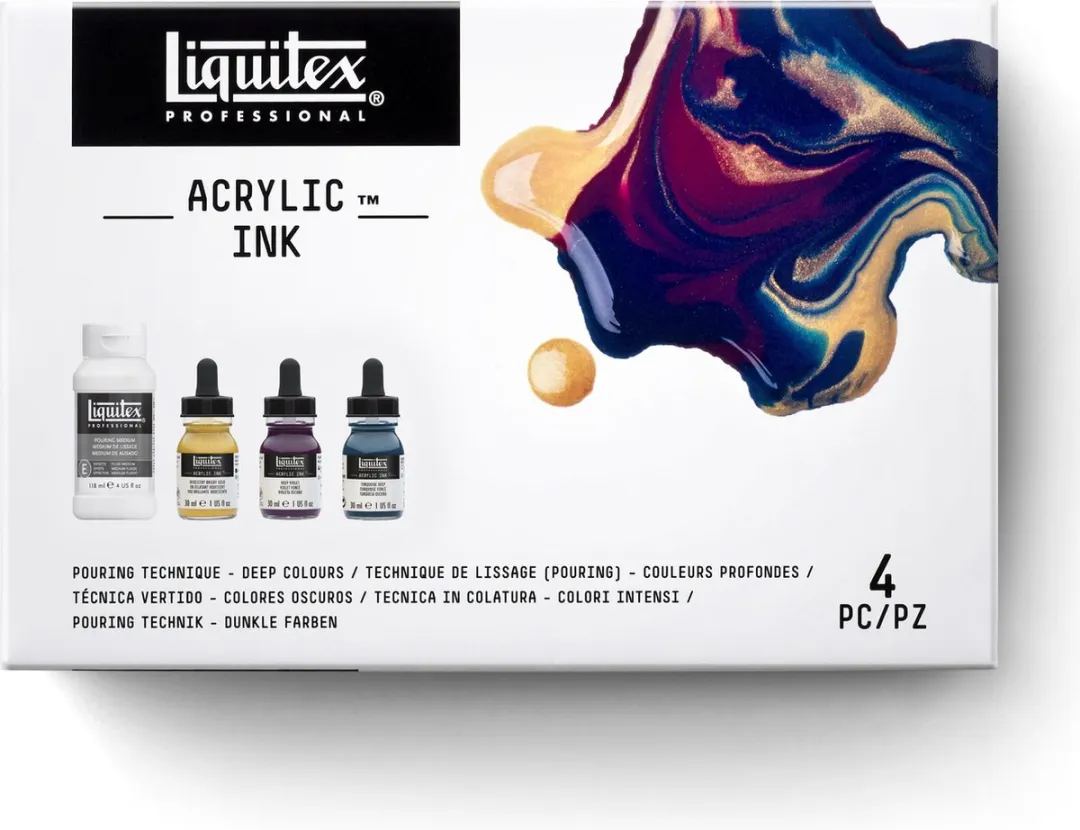 Liquitex Professional Ink! Pouring Medium Set
