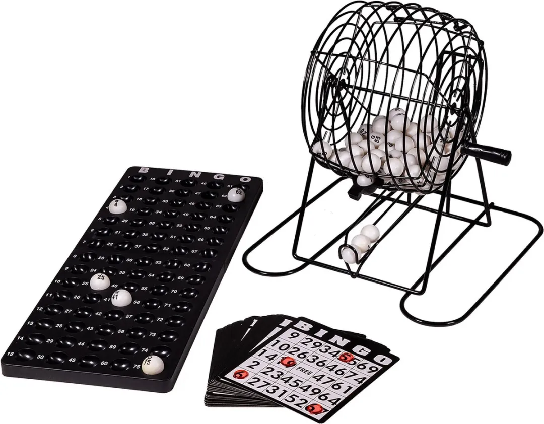 ThysToys Bingomolen XL 2012277 - Bingo Spel - 30cm - 75 Ballen