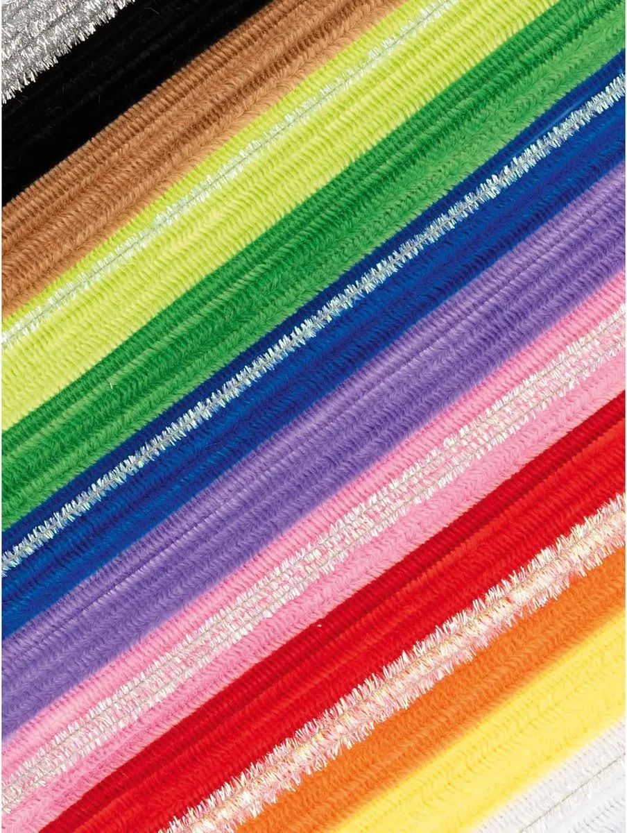 Folia Chenilledraad Multicolor - 700 Stuks