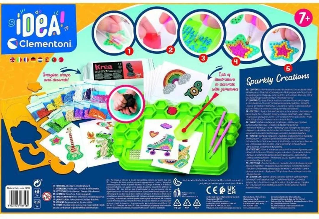 Clementoni Baby Born Sparkling 3D Sticker Creaties - Multicolor - afbeelding 2 van 6