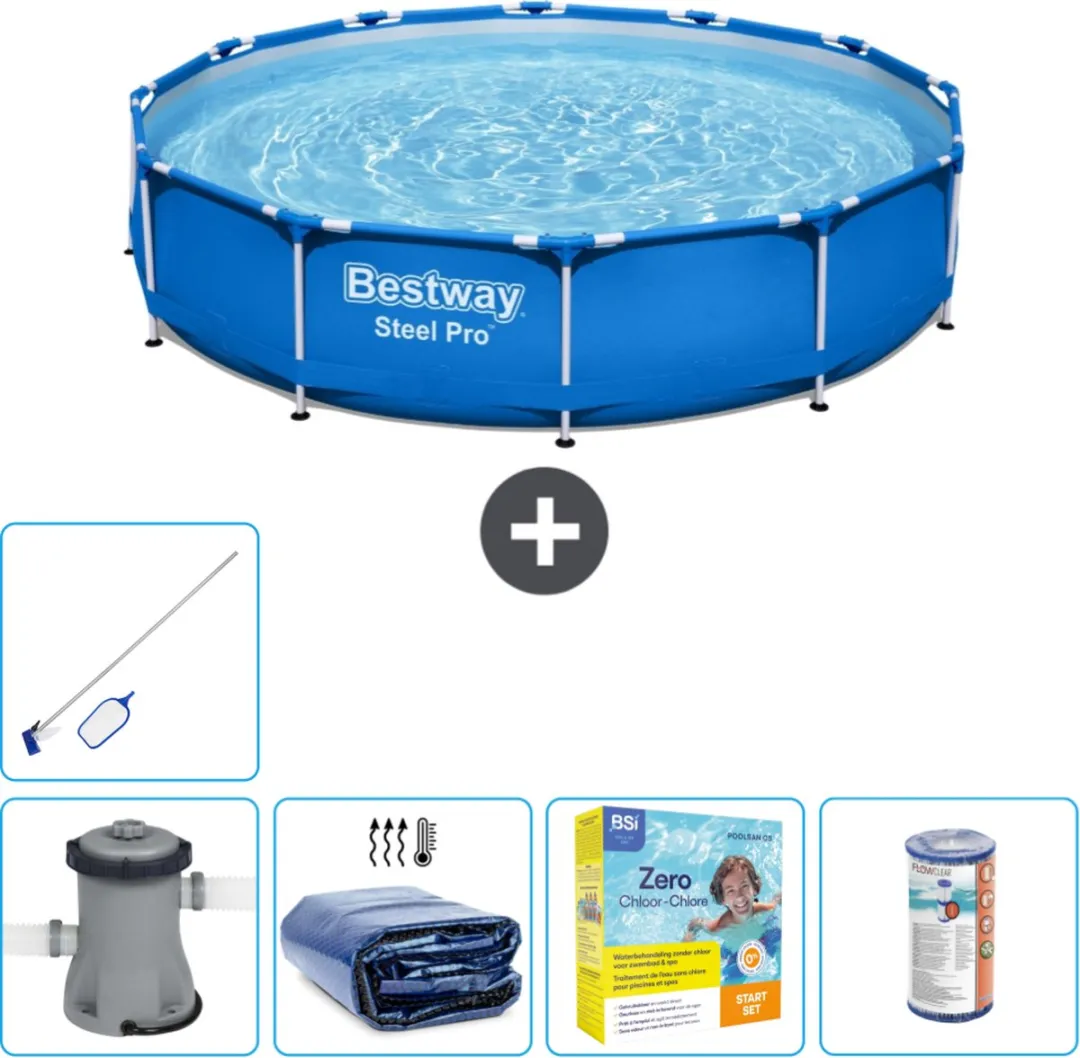 Bestway Steel Pro Zwembad 366x76cm