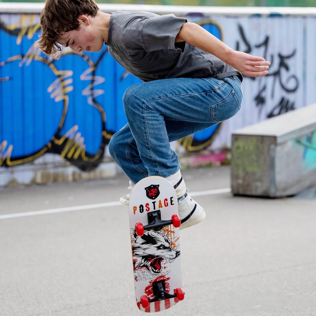 Schildkröt Skateboard Wolf 31 inch - Multicolor
