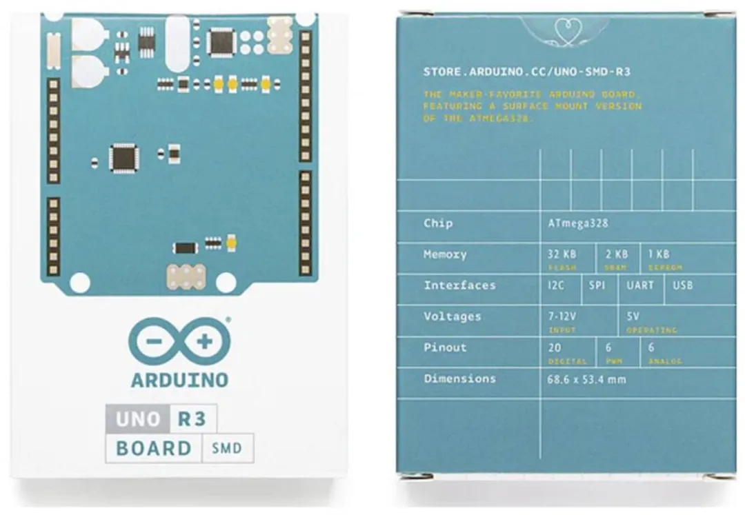 Arduino Uno Rev3 SMD A000073 - ATMega328