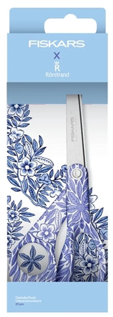 Fiskars Universele Schaar Ostindia Floris Blue 21cm