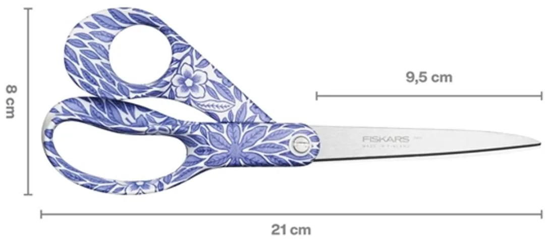 Fiskars Universele Schaar Ostindia Floris Blue 21cm