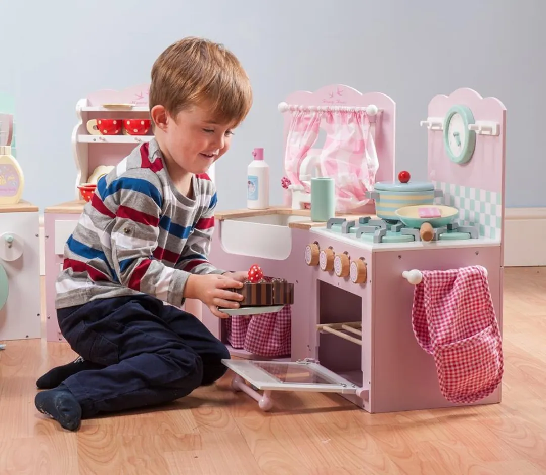 Le Toy Van Kookfornuis met Oven - Roze