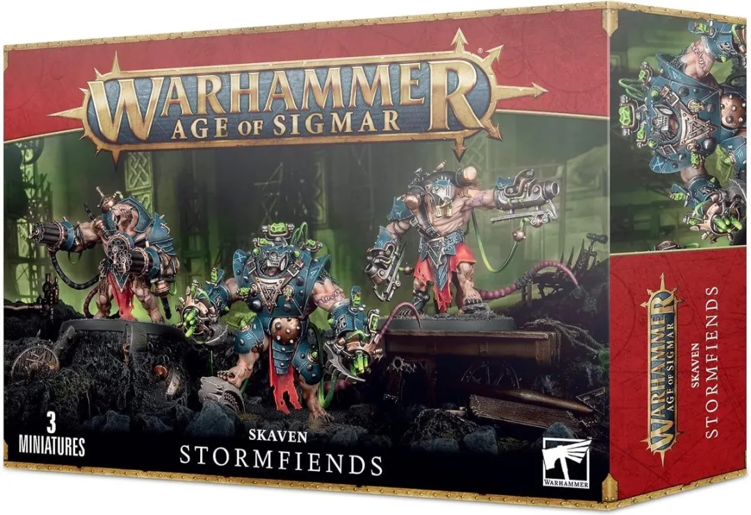 Games Workshop Age of Sigmar Skaven Clan Skryre Stormfiends