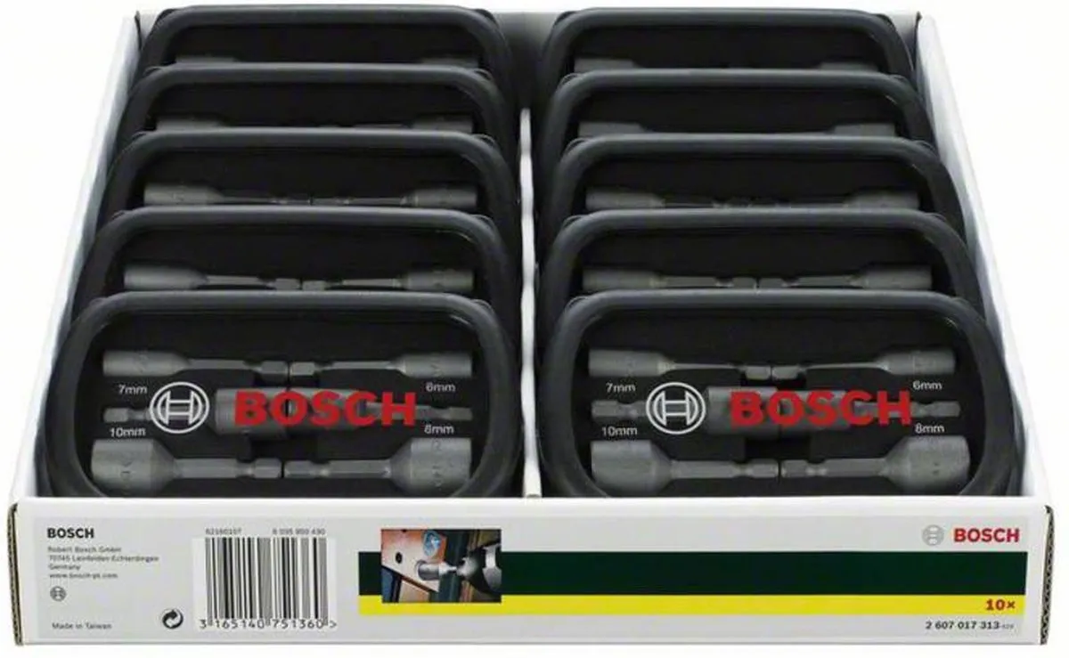 Bosch Dopsleutelset 6-delig - SW 6-13mm