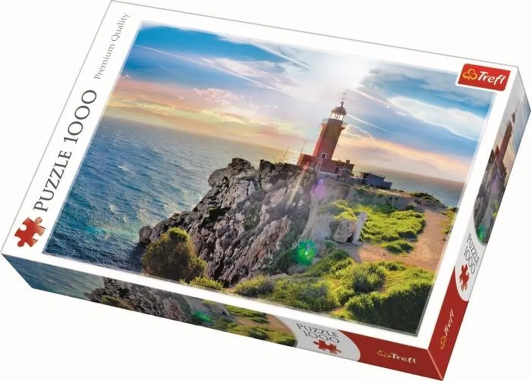 Trefl Vuurtoren Griekenland Puzzel 1000 Stuks