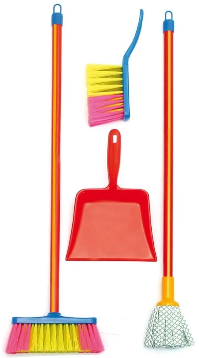 Klein Toys Bezemset 4-delig
