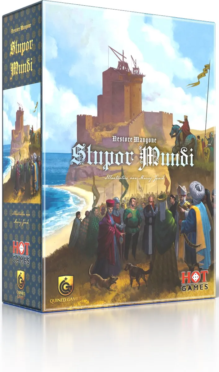 Quined Games Stupor Mundi Bordspel - 1-4 Spelers