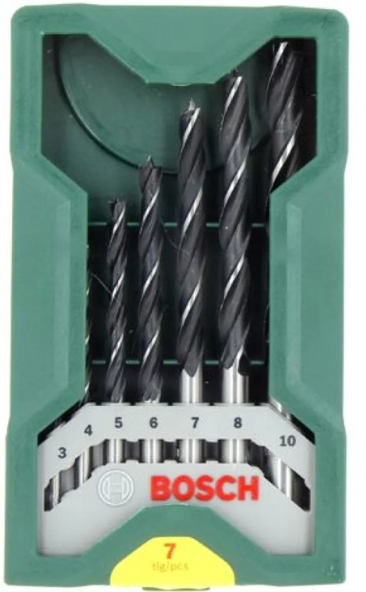 Bosch X-Line Houtborenset 7-delig - Ø 3-10mm