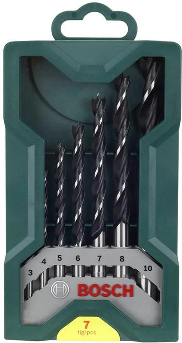 Bosch X-Line Houtborenset 7-delig - Ø 3-10mm