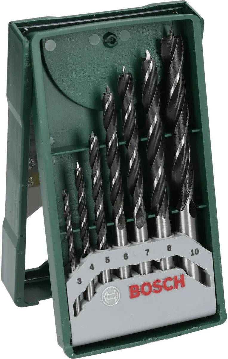 Bosch X-Line Houtborenset 7-delig - Ø 3-10mm