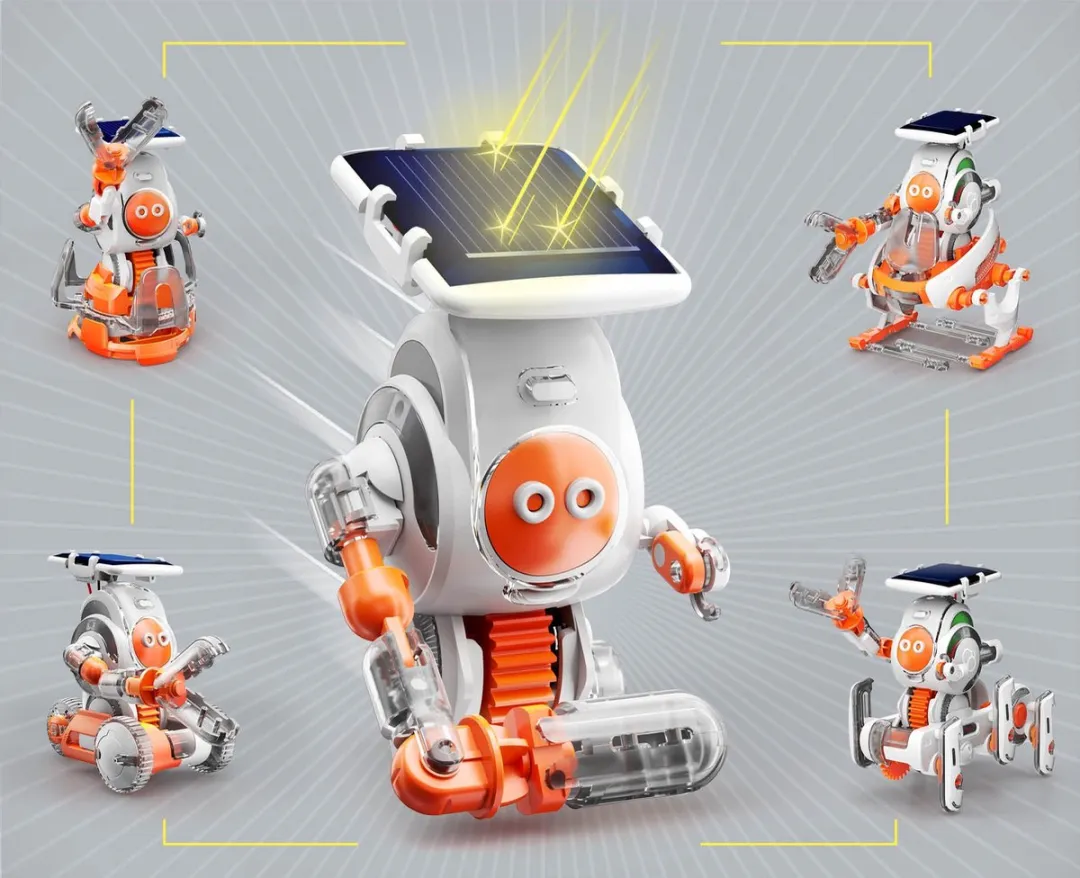 Kosmos Solar Bots 617417 Experimenteerset - 3 Zonne-energie Robots
