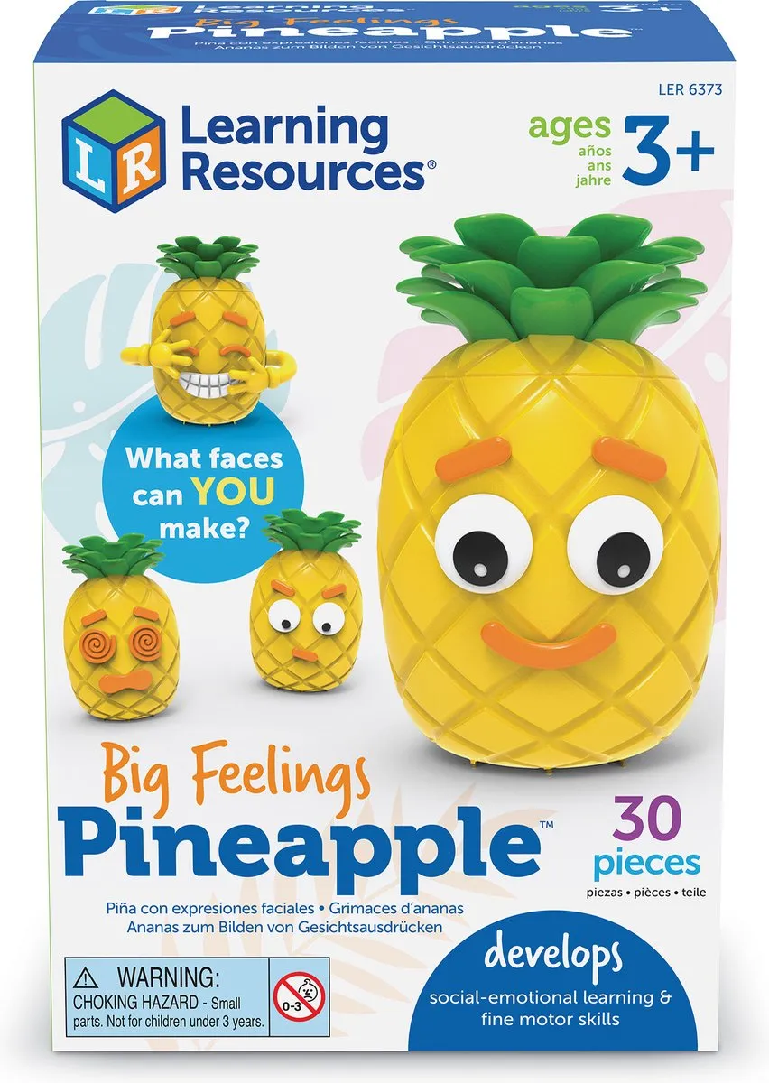Learning Resources Big Feelings Pineapple - 1 Stuk - Multi