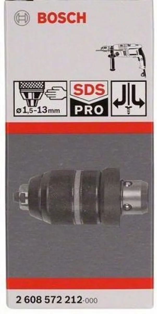 Bosch SDS-plus Snelspanboorhouder 1,5–13mm - 2608572212