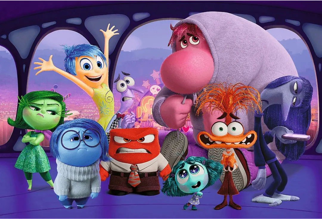 Trefl Disney Inside Out 2 Puzzel 100 Stuks - Multicolor