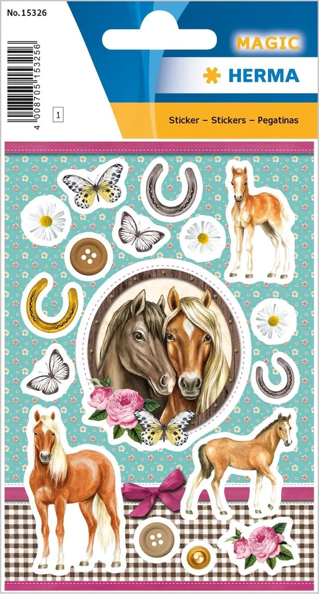 Herma Jewel Magic Stickers Paard