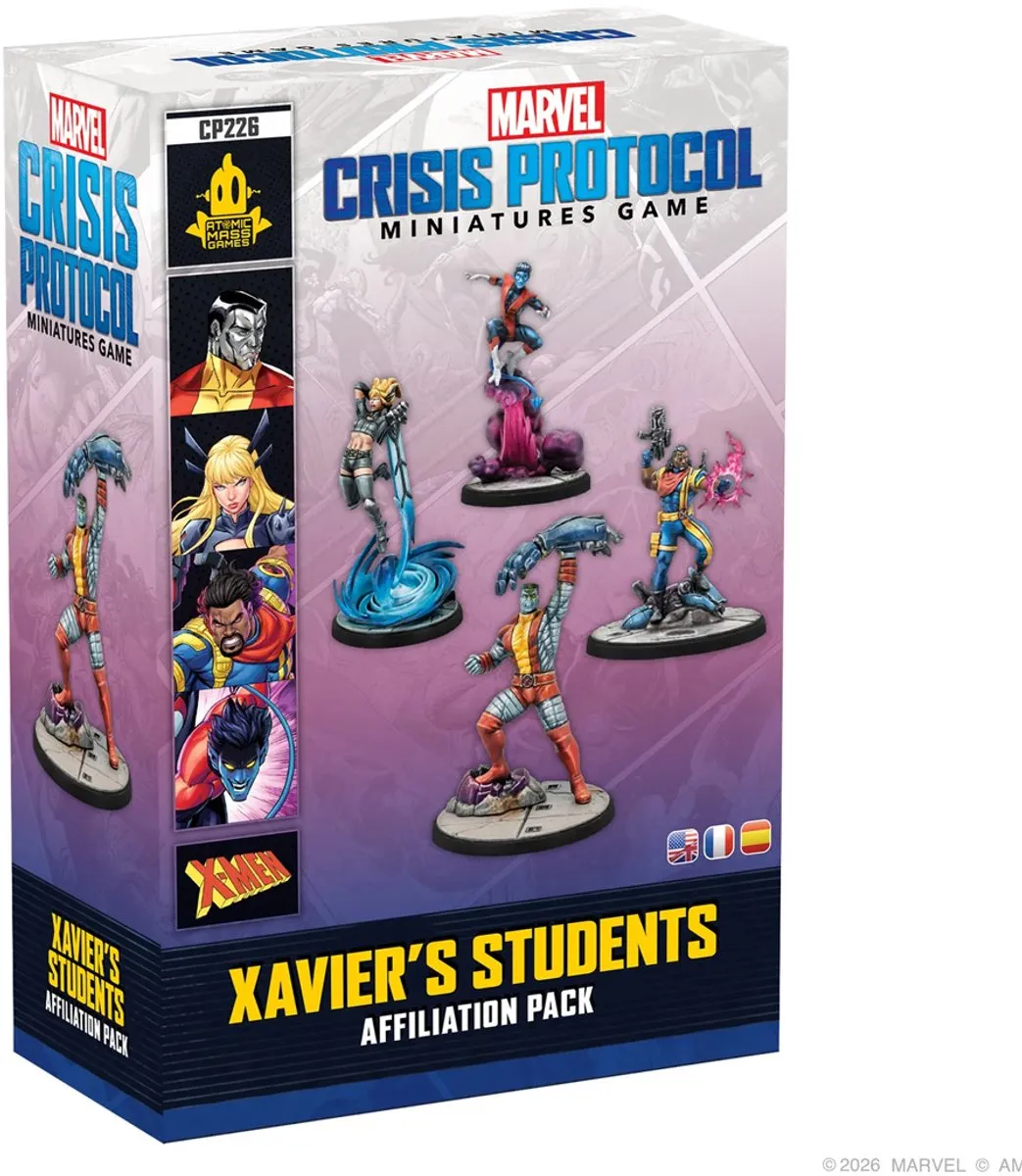 Atomic Mass Games Marvel Crisis Protocol Xavier Students CP226 Miniaturen