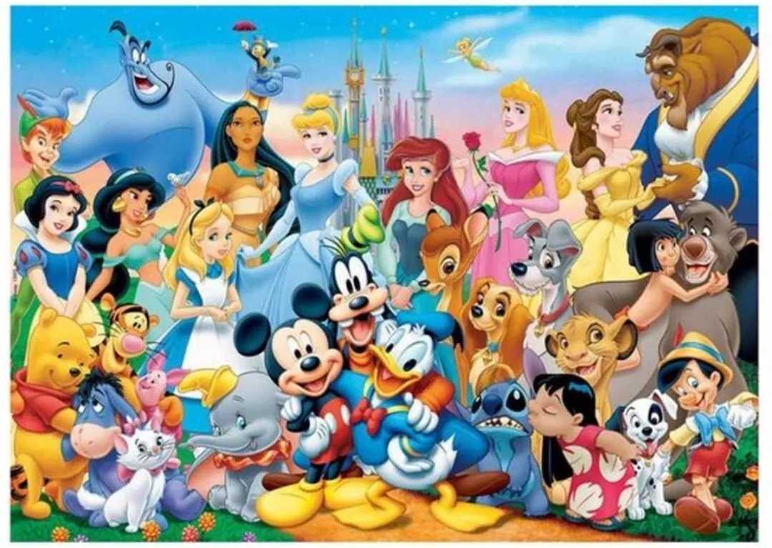 Educa Disney HOUT Puzzle 100 Stuks - ED12002 Multicolor