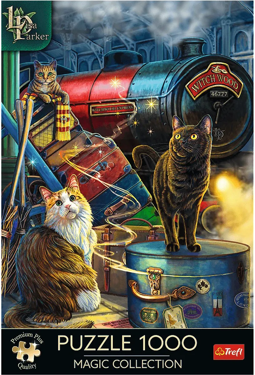 Trefl Magic Collection Witchwood Express Legpuzzel 1000 Stuks - Multicolor