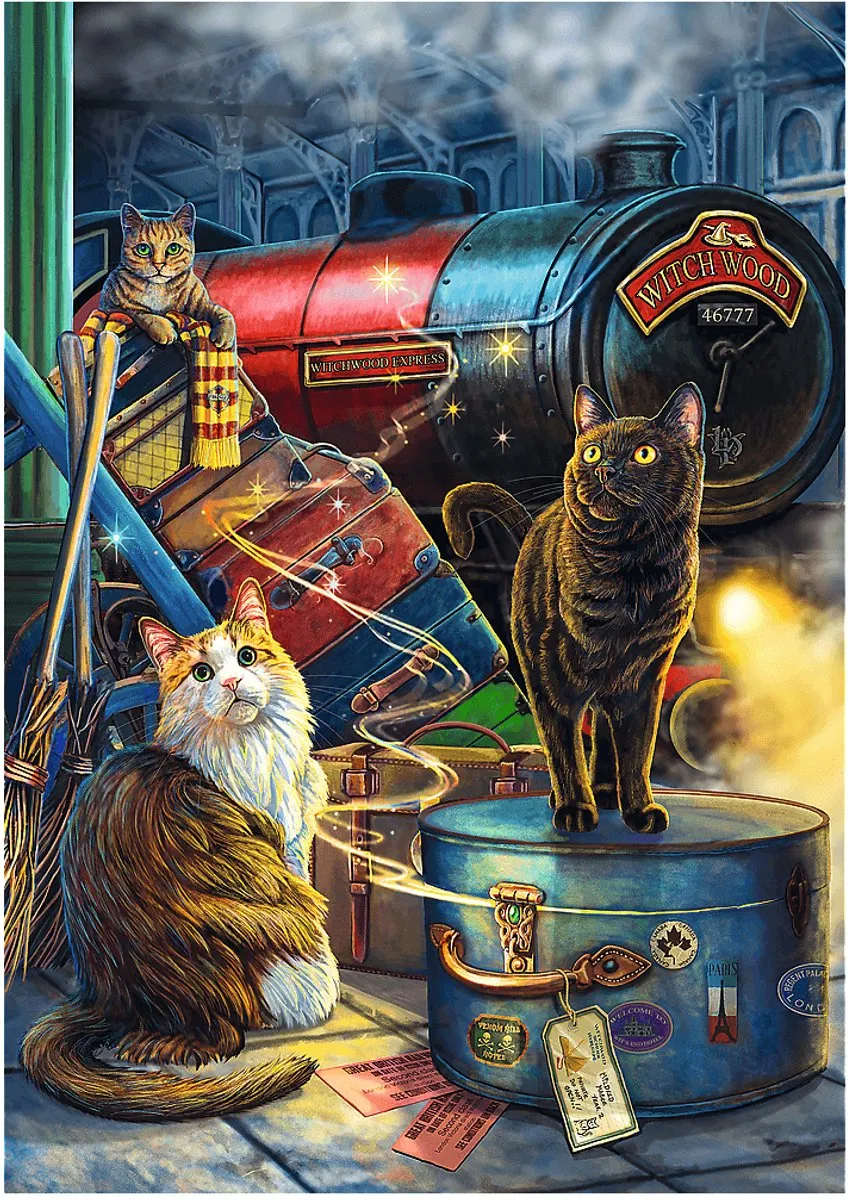 Trefl Magic Collection Witchwood Express Legpuzzel 1000 Stuks - Multicolor
