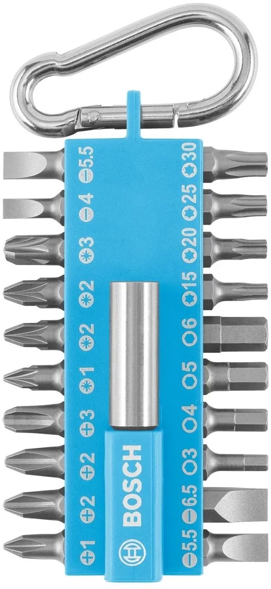 Bosch Schroevendraaierbitset 21-delig - Metaal