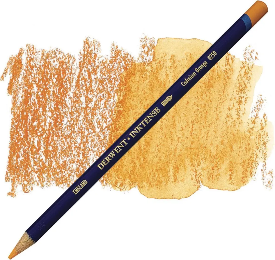 Derwent Inktense Potlood Burnt Orange 0260