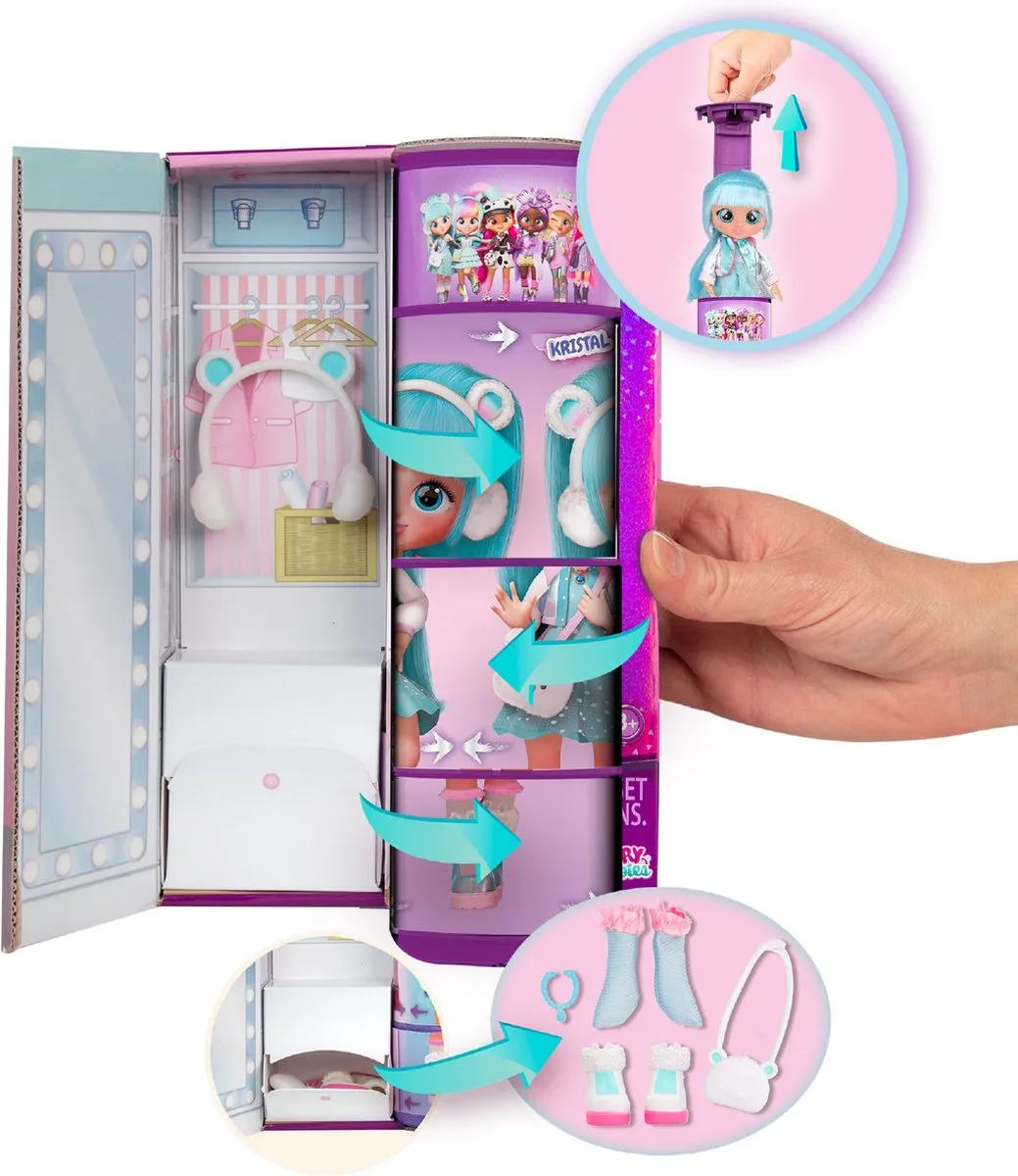 Imc Toys Tm Toys Pop Kristal Huilbaby's BFF