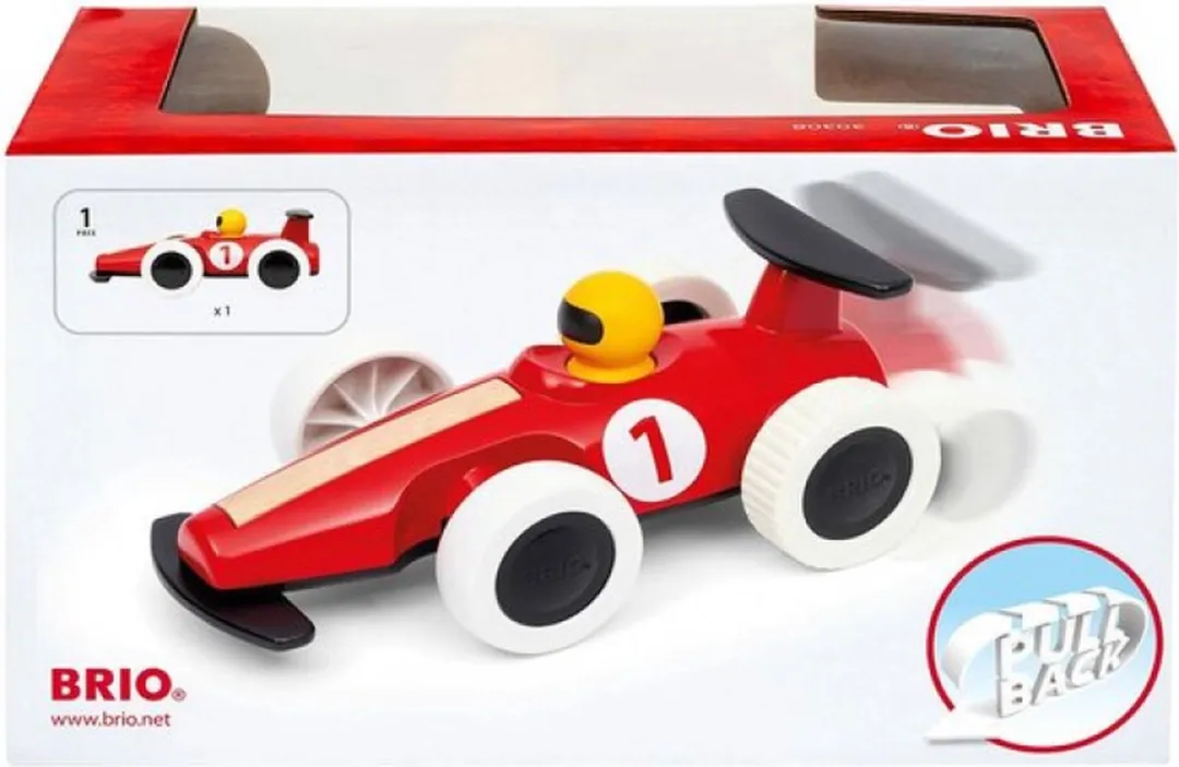 BRIO Pull Back Raceauto 30308