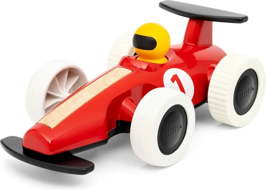 BRIO Pull Back Raceauto 30308 - Rood