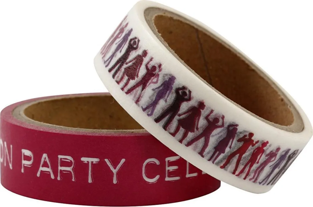 Creativ Company Masking Tape Multicolor 15mm - 2x10m