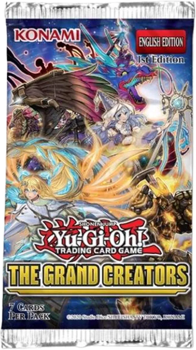 Yu-Gi-Oh! The Grand Creators Booster Pack 123nvt123