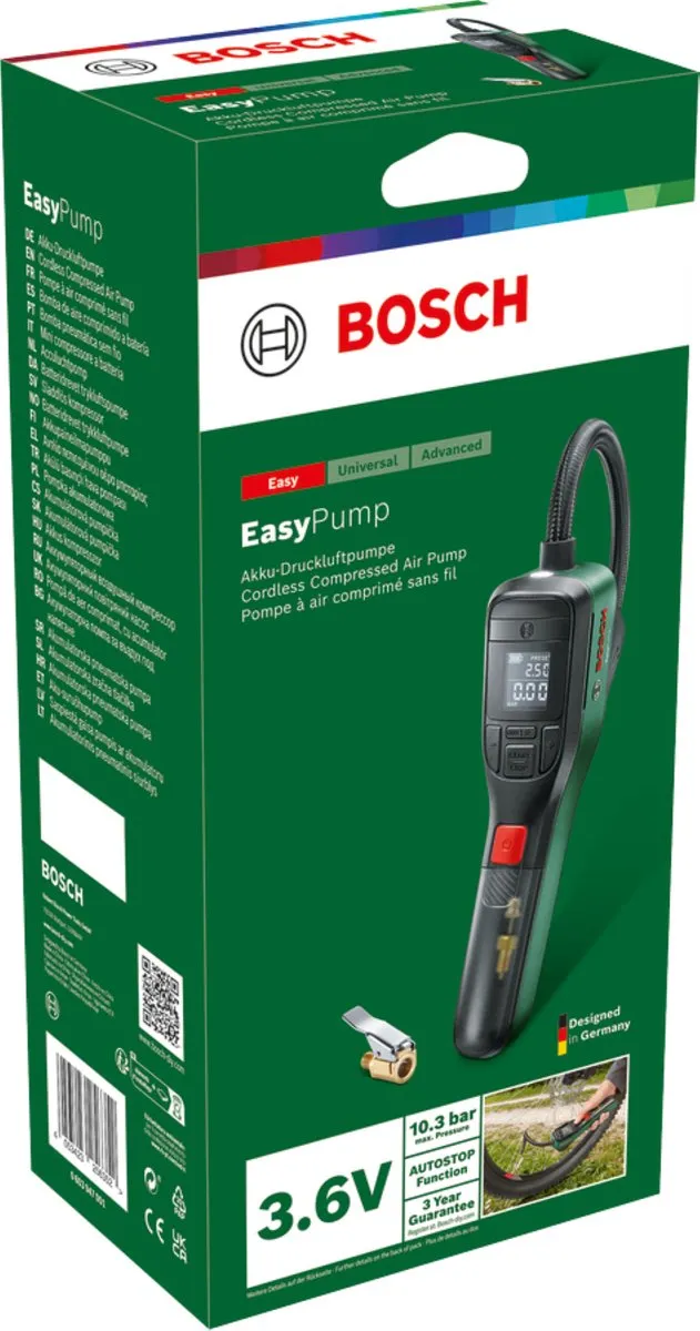 Bosch EasyPump Accupomp 3.6V - 10 l/min