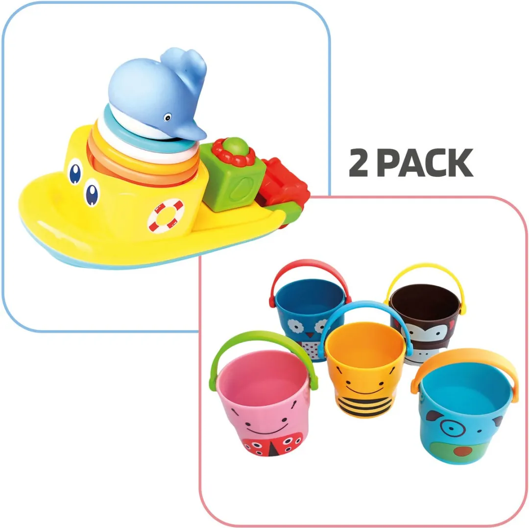 Jobber Toys Badspeelgoed Waterradboot
